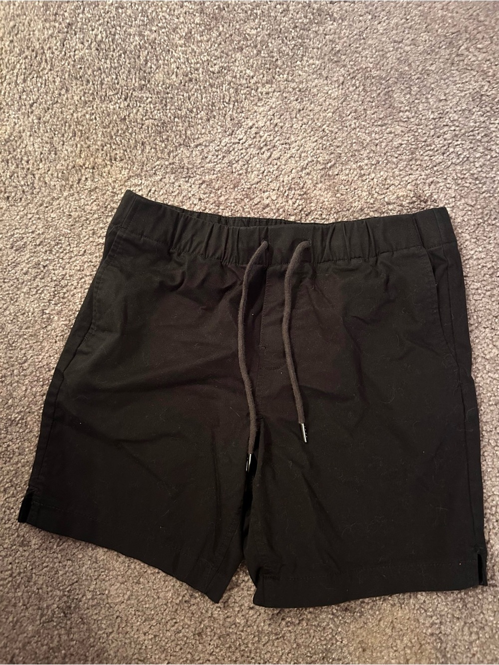 Mens Black express stretch shorts